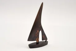 Statuettes Et Objets|Décoration<Flamant WALT, voilier, , S Brun