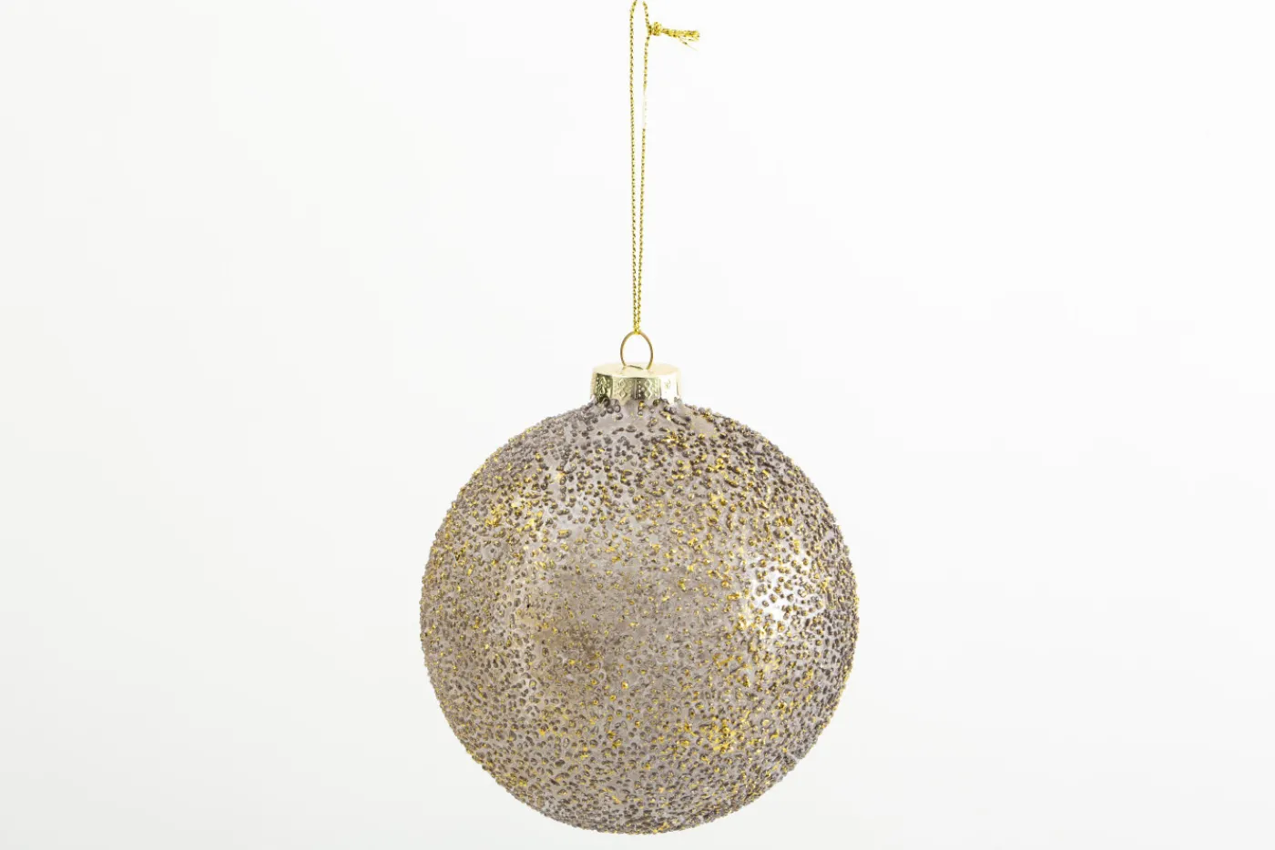 Boules De Noël|Boules De Noël<Flamant WATTAN, boule de Noël Or