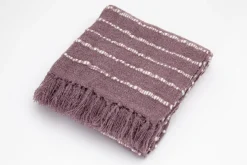 Plaids Et Couvre-Lits|Plaids Et Couvre-Lits<Flamant WRINGTON, plaid, violet Pourpre