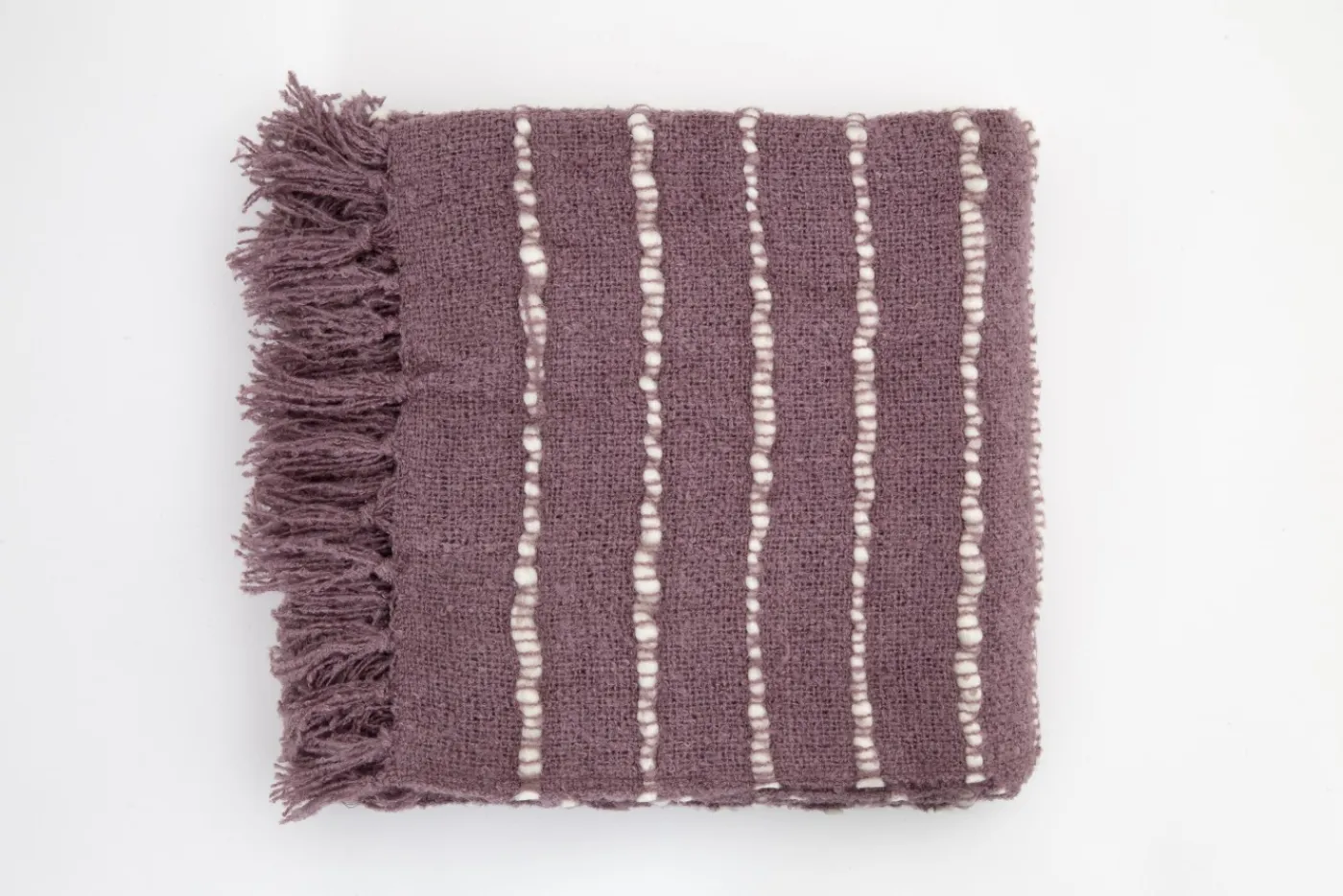 Plaids Et Couvre-Lits|Plaids Et Couvre-Lits<Flamant WRINGTON, plaid, violet Pourpre