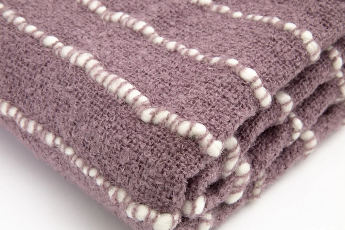 Plaids Et Couvre-Lits|Plaids Et Couvre-Lits<Flamant WRINGTON, plaid, violet Pourpre