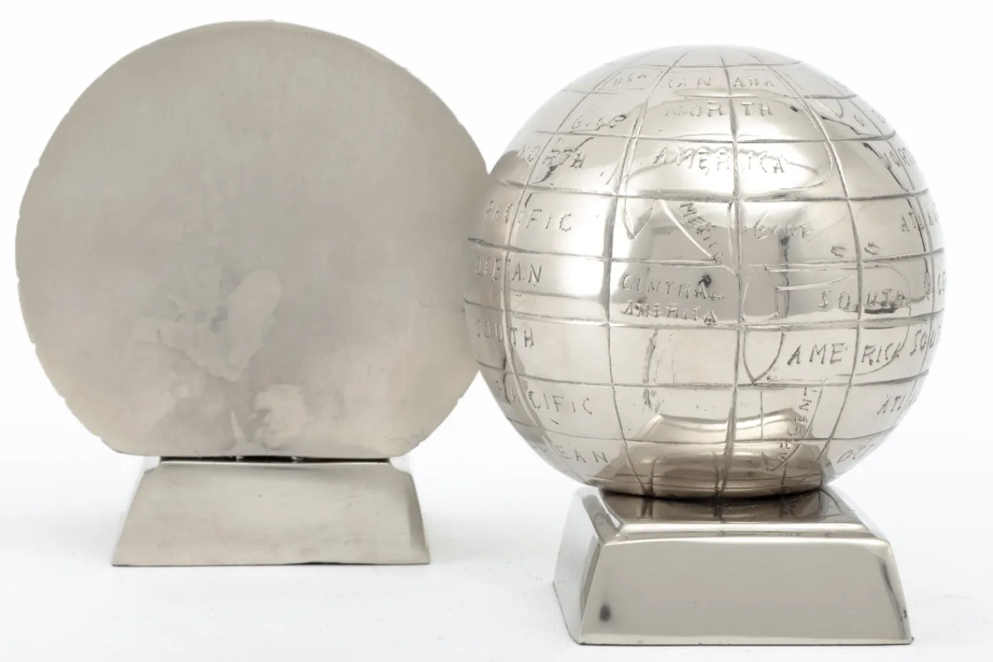 Décoration|Décoration De Bureau<Flamant WYAT, serre-livres, set de 2 Argent