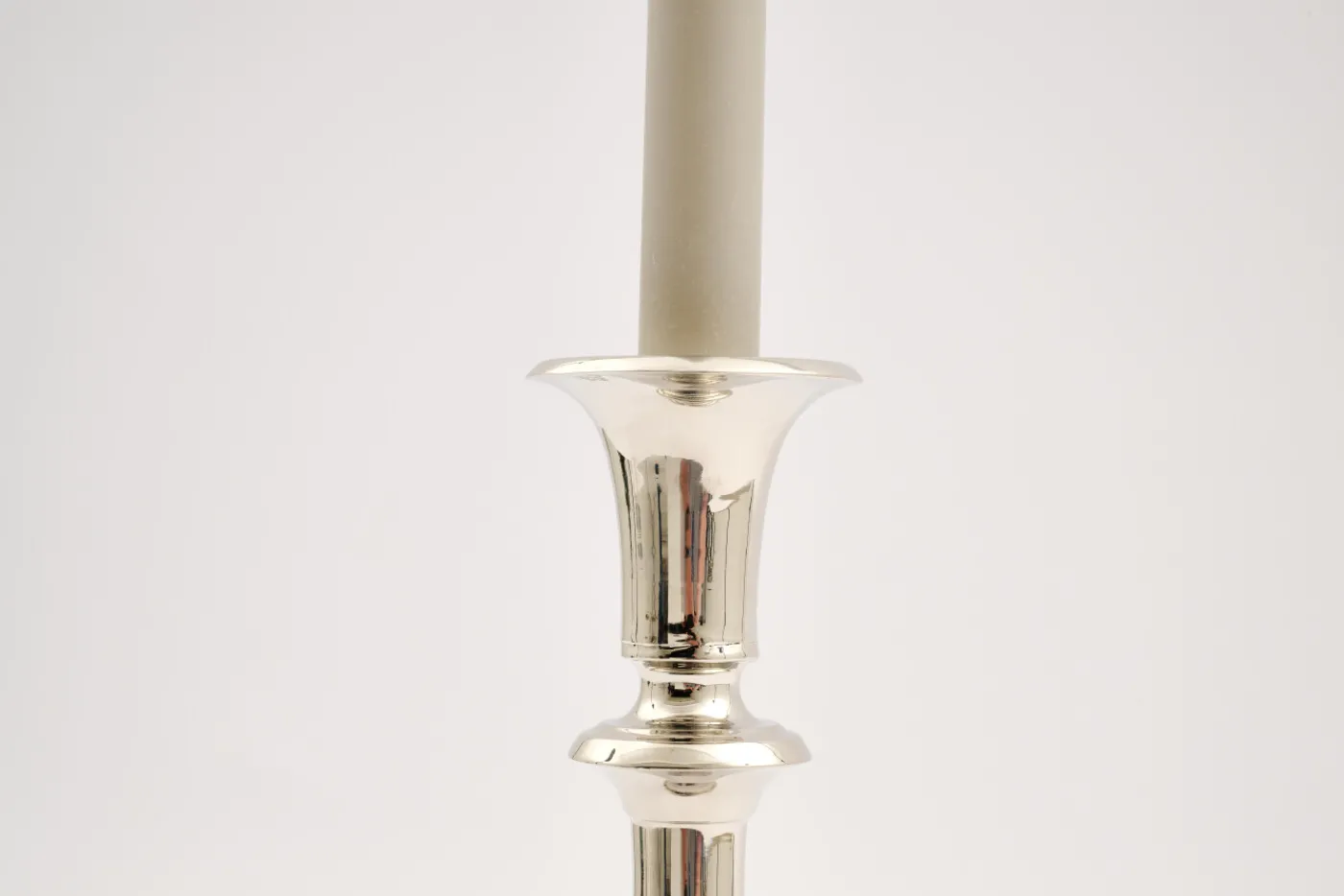 Chandeliers|Chandeliers<Flamant XAYA, bougeoir, plaqué nickel Argent