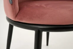 Chaises|Chaises<Flamant YOST, chaise, tissu Rose
