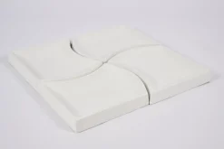 Plats|Plats<Flamant YUNI, coupe, céramique, , set de 4 Blanc