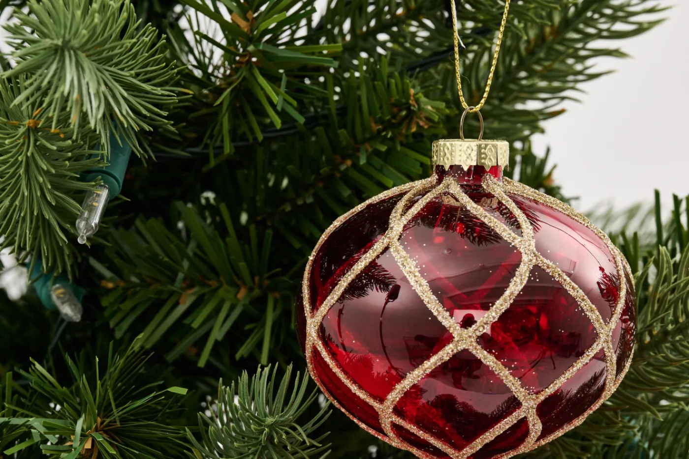 Boules De Noël|Boules De Noël<Flamant ZARIAS, pendentif Noël, modèle 1 Rouge