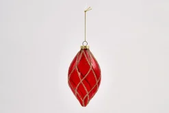 Boules De Noël|Boules De Noël<Flamant ZARIAS, pendentif Noël, modèle 2 Rouge