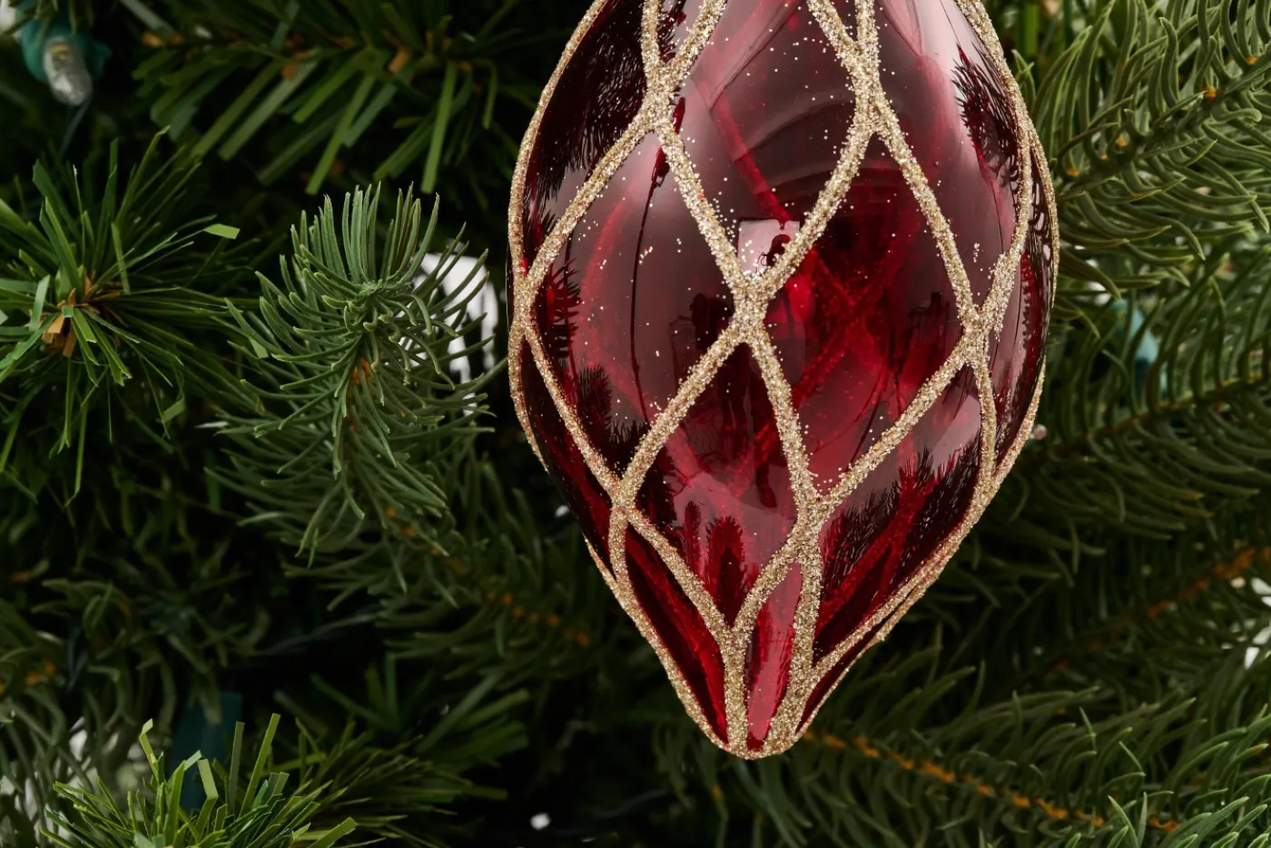 Boules De Noël|Boules De Noël<Flamant ZARIAS, pendentif Noël, modèle 2 Rouge