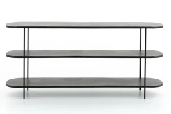 Tables D’Appoint & Consoles|Tables D’Appoint & Consoles<Flamant ZENZA, table console, 3 niveaux, métal Noir
