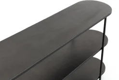Tables D’Appoint & Consoles|Tables D’Appoint & Consoles<Flamant ZENZA, table console, 3 niveaux, métal Noir