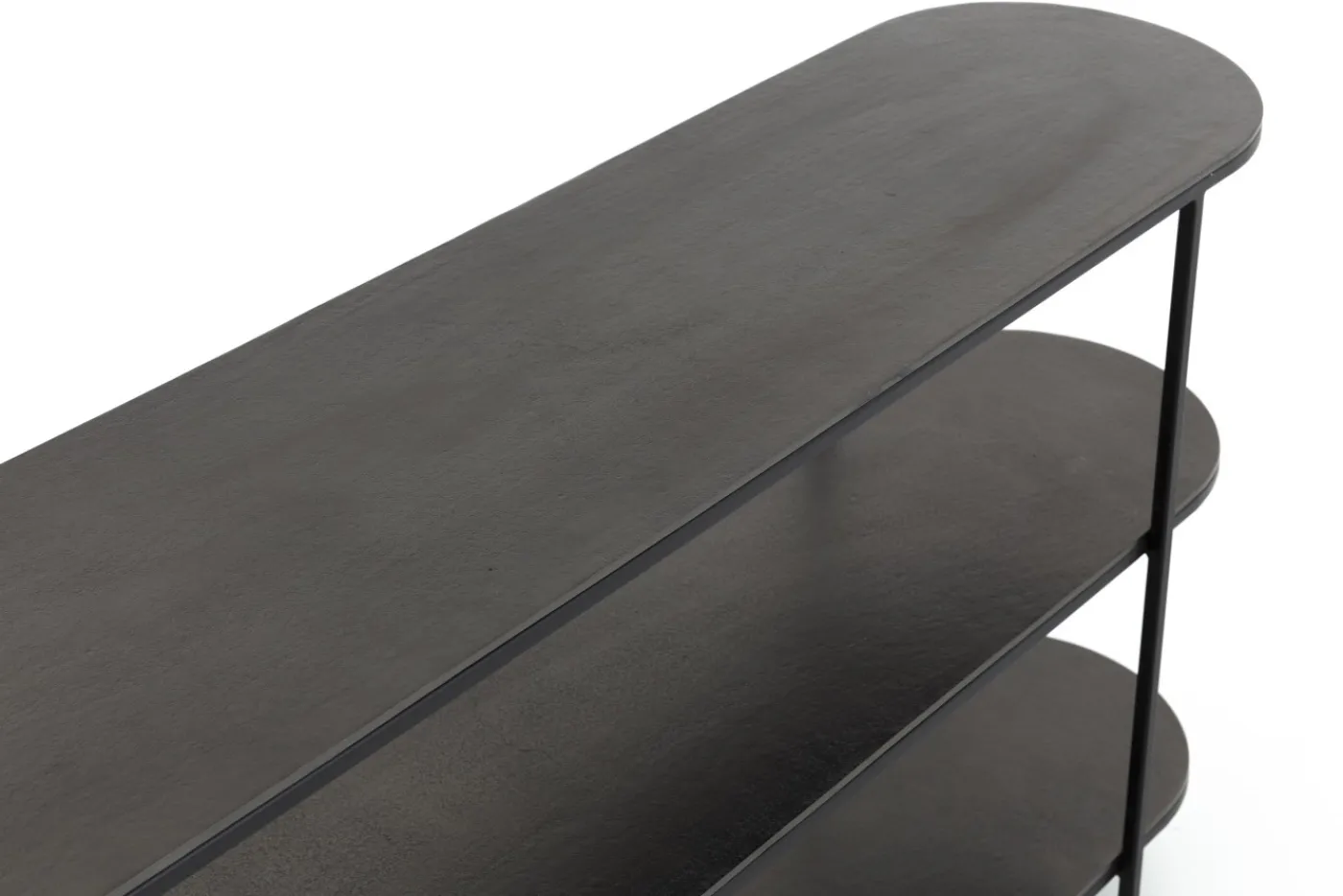 Tables D’Appoint & Consoles|Tables D’Appoint & Consoles<Flamant ZENZA, table console, 3 niveaux, métal Noir